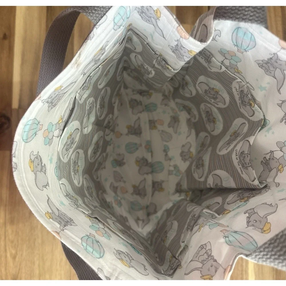 DISNEY JAPAN DUMBO TOTE HAND BAG SHOULDER CANVAS Star Of The Show‎
